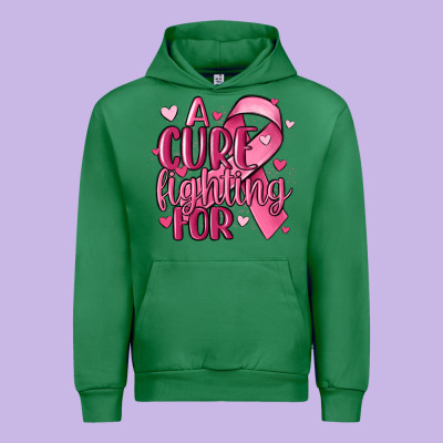 A Cure Fighting For Urban Hoodie Designed By Maliassmallbusiness