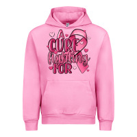 Fuchsia Pink a cure fighting for Urban Hoodie - MaliasSmallBusiness