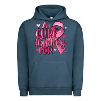 Pigment Midnight Navy a cure fighting for Urban Hoodie - MaliasSmallBusiness