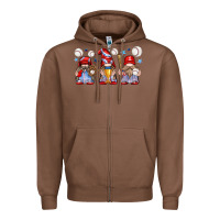 Chestnut baseball gnome Zipper Hoodie - texasbilliewilder