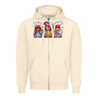Sandshell baseball gnome Zipper Hoodie - texasbilliewilder