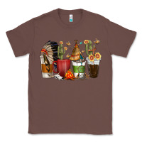 Chestnut coffee cups indian headdress Classic Tee - texasbilliewilder