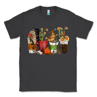 Smoke coffee cups indian headdress Classic Tee - texasbilliewilder