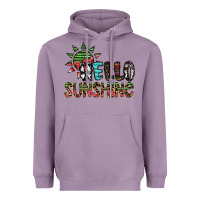 Lavender hello sunshine Heavyweight Hoodie - SublimationCraftShop