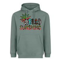 Sage hello sunshine Heavyweight Hoodie - SublimationCraftShop