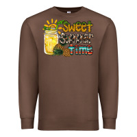 Chestnut sweet summer time pineapple Premium Sweatshirt - RacoonDesign