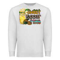 Oatmeal Heather sweet summer time pineapple Premium Sweatshirt - RacoonDesign
