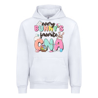White every bunnys favorite cna Urban Hoodie - MaliasSmallBusiness