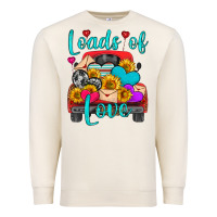 Sandshell loads of love with truck Premium Sweatshirt - HRA Design Shop