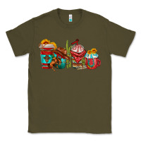 Army Green cowboy coffee cups Classic Tee - texasbilliewilder