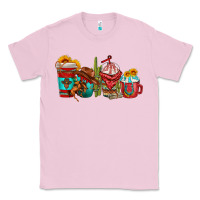Bubblegum Pink cowboy coffee cups Classic Tee - texasbilliewilder