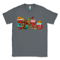 Charcoal Heather cowboy coffee cups Classic Tee - texasbilliewilder