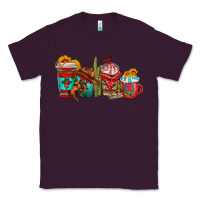 Plum cowboy coffee cups Classic Tee - texasbilliewilder