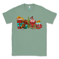 Sage cowboy coffee cups Classic Tee - texasbilliewilder