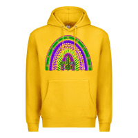 Lemon mardi gras rainbow Premium Hoodie - BarkalooDesign