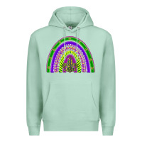 Seafoam mardi gras rainbow Premium Hoodie - BarkalooDesign