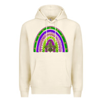 Tofu mardi gras rainbow Premium Hoodie - BarkalooDesign