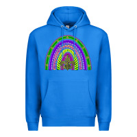 True Royal mardi gras rainbow Premium Hoodie - BarkalooDesign