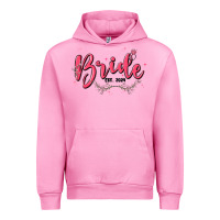 Fuchsia Pink bride Urban Hoodie - MaliasSmallBusiness