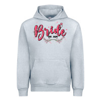 Heather Grey bride Urban Hoodie - MaliasSmallBusiness