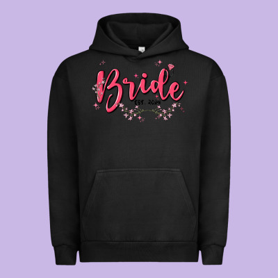 Bride Urban Hoodie Designed By Maliassmallbusiness