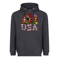 Smoke Barn in the USA Heavyweight Hoodie - Neo Western