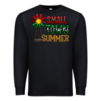 Black small town summer Premium Sweatshirt - CowhideDigitalArt