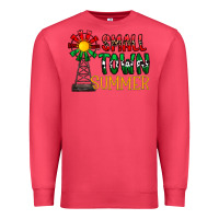 Cardinal small town summer Premium Sweatshirt - CowhideDigitalArt