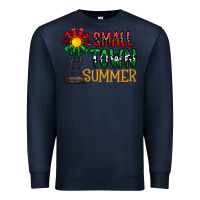 Navy small town summer Premium Sweatshirt - CowhideDigitalArt
