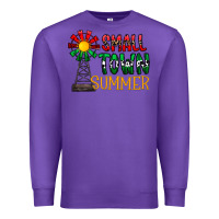 Purple small town summer Premium Sweatshirt - CowhideDigitalArt