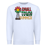 White small town summer Premium Sweatshirt - CowhideDigitalArt