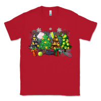 Red leopard with tennis Classic Tee - Zillion Design Studio