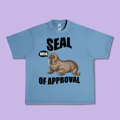 Seal Nice Of Approval Urban Heavy Tee Designed By Bettercallsaul