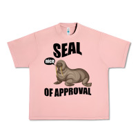 Salmon Seal nice Of Approval Urban Heavy Tee - Bettercallsaul