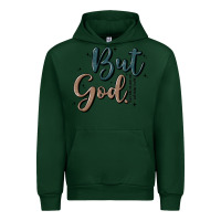 Forest Green but god Urban Hoodie - MaliasSmallBusiness