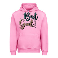 Fuchsia Pink but god Urban Hoodie - MaliasSmallBusiness