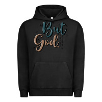 Pigment Black but god Urban Hoodie - MaliasSmallBusiness