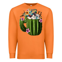 Carrot day of the dead mexican cactus Premium Sweatshirt - FaDigitalArtStudio