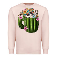 Day Of The Dead Mexican Cactus Premium Sweatshirt | Teevron