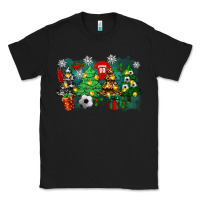 Black christmas trees with tennis Classic Tee - Zillion Design Studio