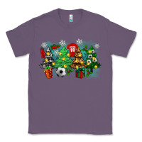 Lavender christmas trees with tennis Classic Tee - Zillion Design Studio