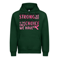 Forest Green breast cancer malia Urban Hoodie - MaliasSmallBusiness