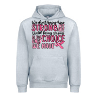 Heather Grey breast cancer malia Urban Hoodie - MaliasSmallBusiness