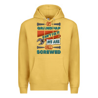 Antique Gold if grandpap can't fix it we are all screwed Premium Hoodie - Jasminsmagicworld