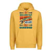 Mustard if grandpap can't fix it we are all screwed Premium Hoodie - Jasminsmagicworld