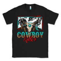 Black cowboy killer Classic Tee - texasbilliewilder