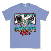 Colony Blue cowboy killer Classic Tee - texasbilliewilder