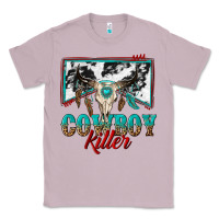 Lilac cowboy killer Classic Tee - texasbilliewilder