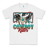 White cowboy killer Classic Tee - texasbilliewilder