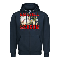 Navy baseball is my favorite season Zipper Hoodie - texasbilliewilder